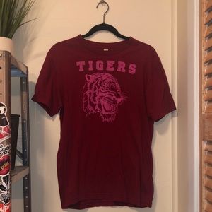 Bayside Tigers Mascot American Apparel T Shirt